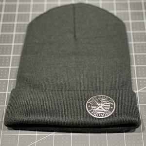 Custom Beanie with Leatherette Patch 100% Acrylic Beanie