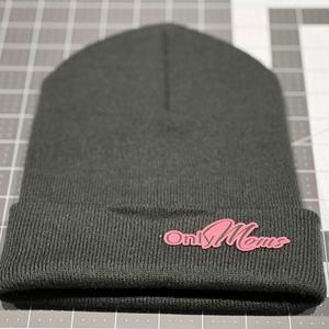 Custom Beanie with Leatherette Patch 100% Acrylic Beanie