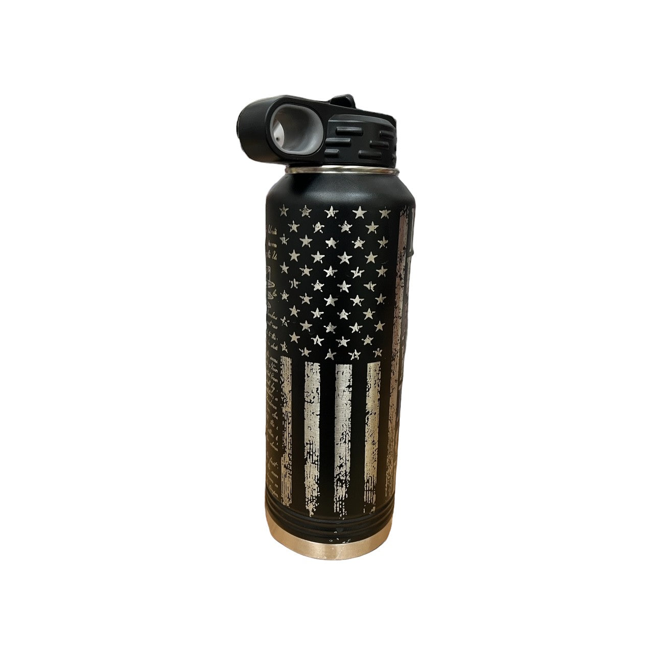 Black 40 oz. Polar Camel Water Bottle