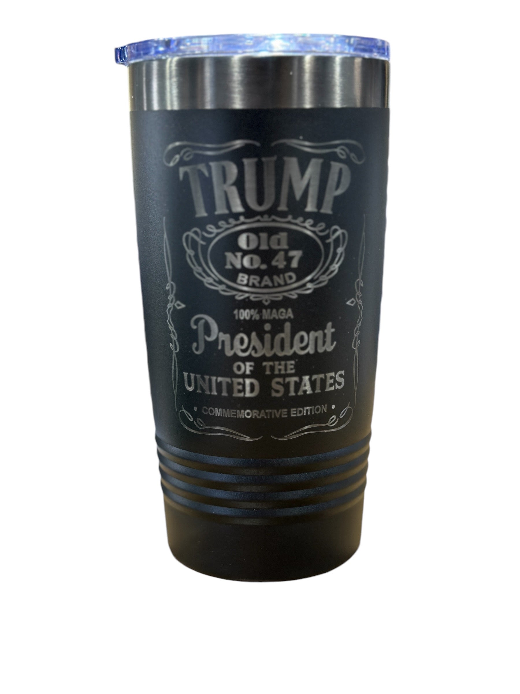 Trump 47 POTUS Commemorative 20 oz Stainless Tumbler Collectors Piece