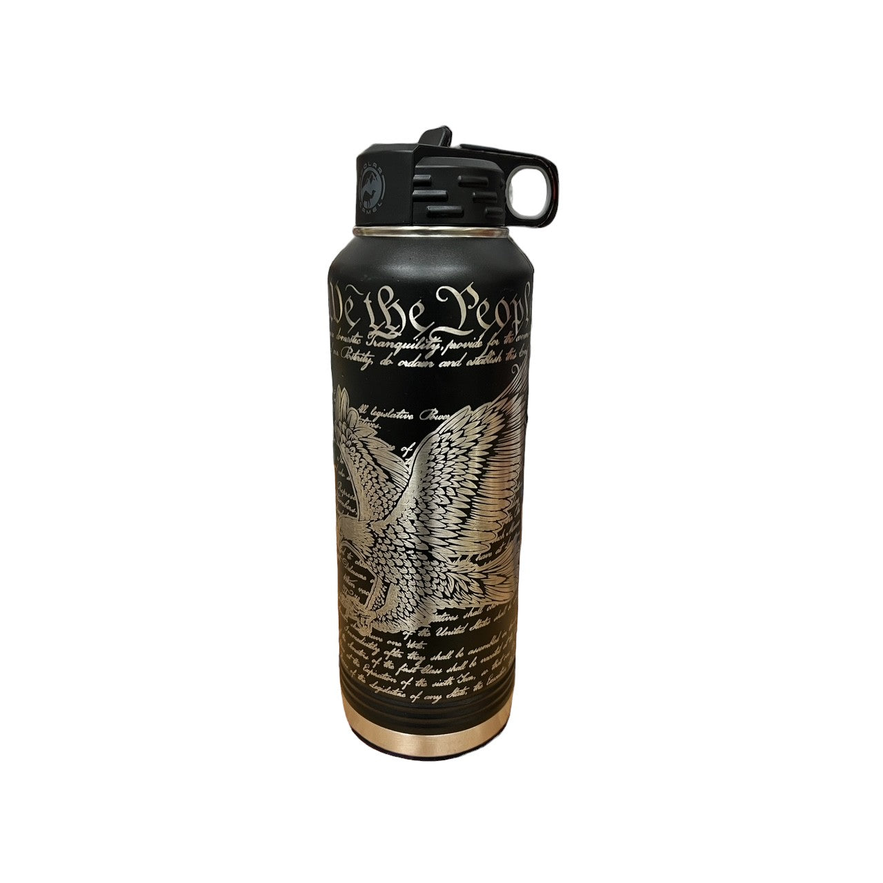 Black 40 oz. Polar Camel Water Bottle