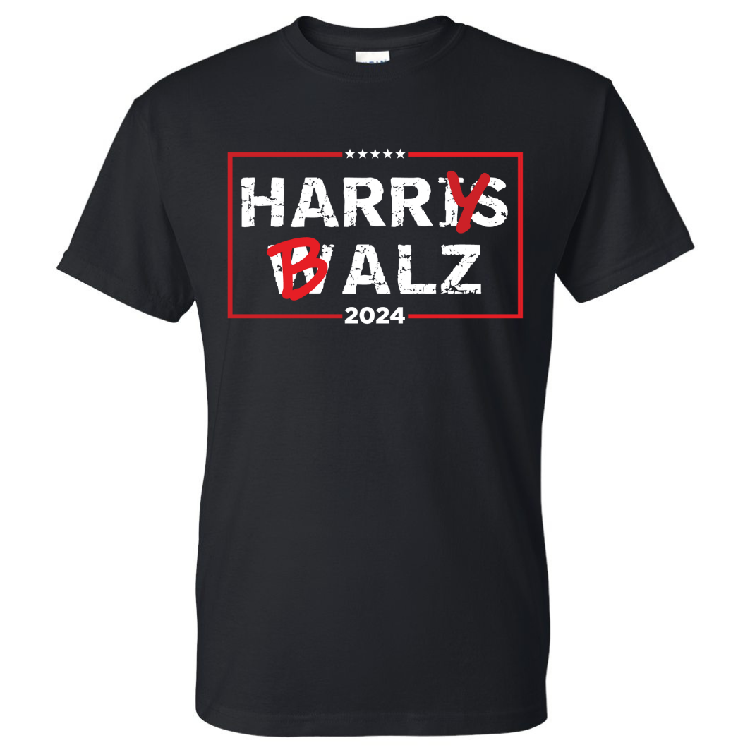 Harry Balz 2024 T-Shirt - DryBlend Moisture Wicking TShirt Funny Shirt Adult Tee Genx