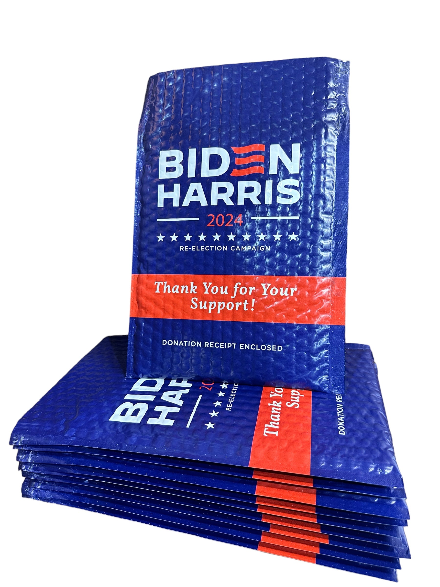 Prank Biden Harris 2024 Donation Package Letter Receipt Sent 100% Anonymous Funny Adult Humor