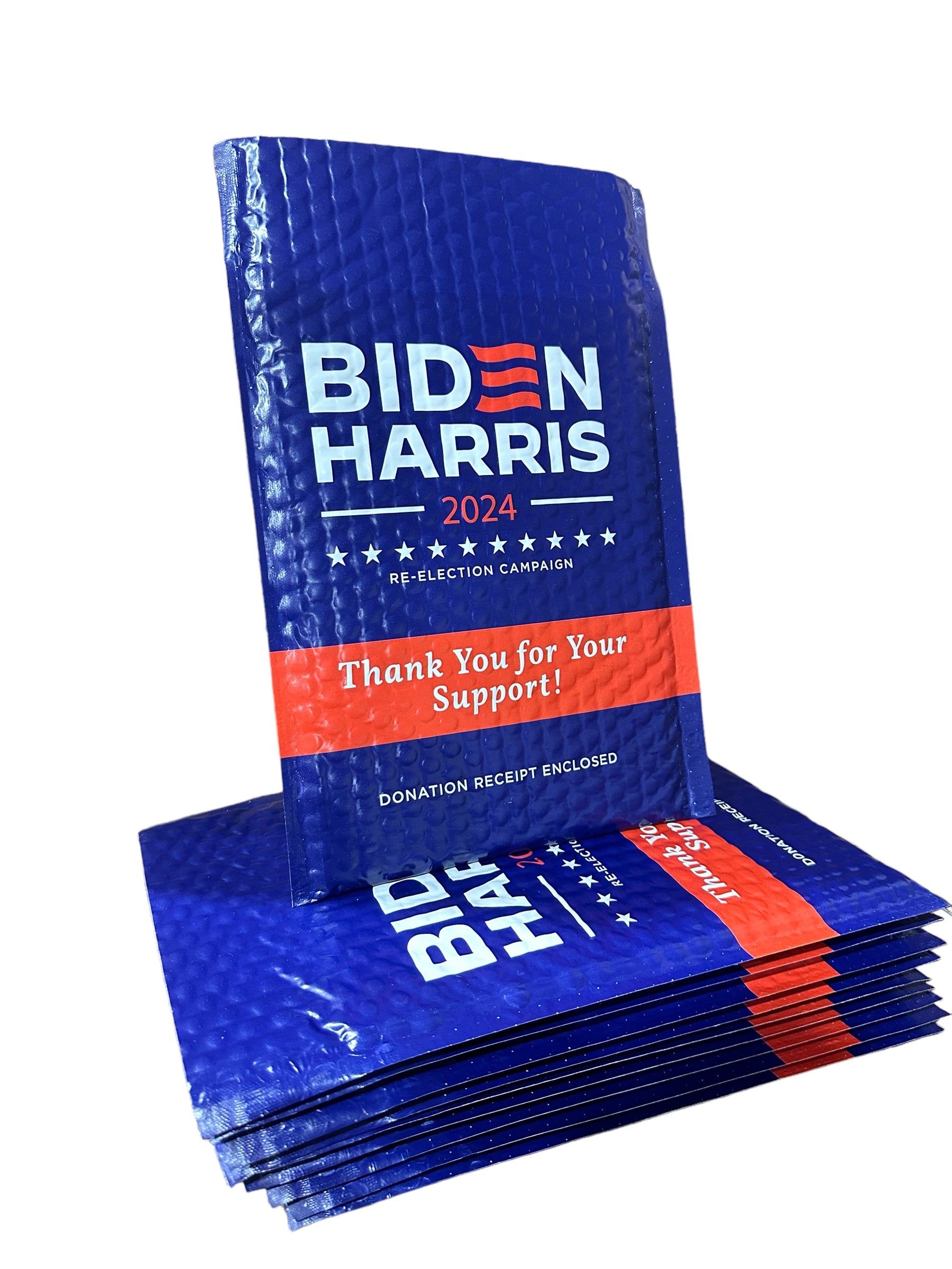 Prank Biden Harris 2024 Donation Package Letter Receipt Sent 100% Anonymous Funny Adult Humor