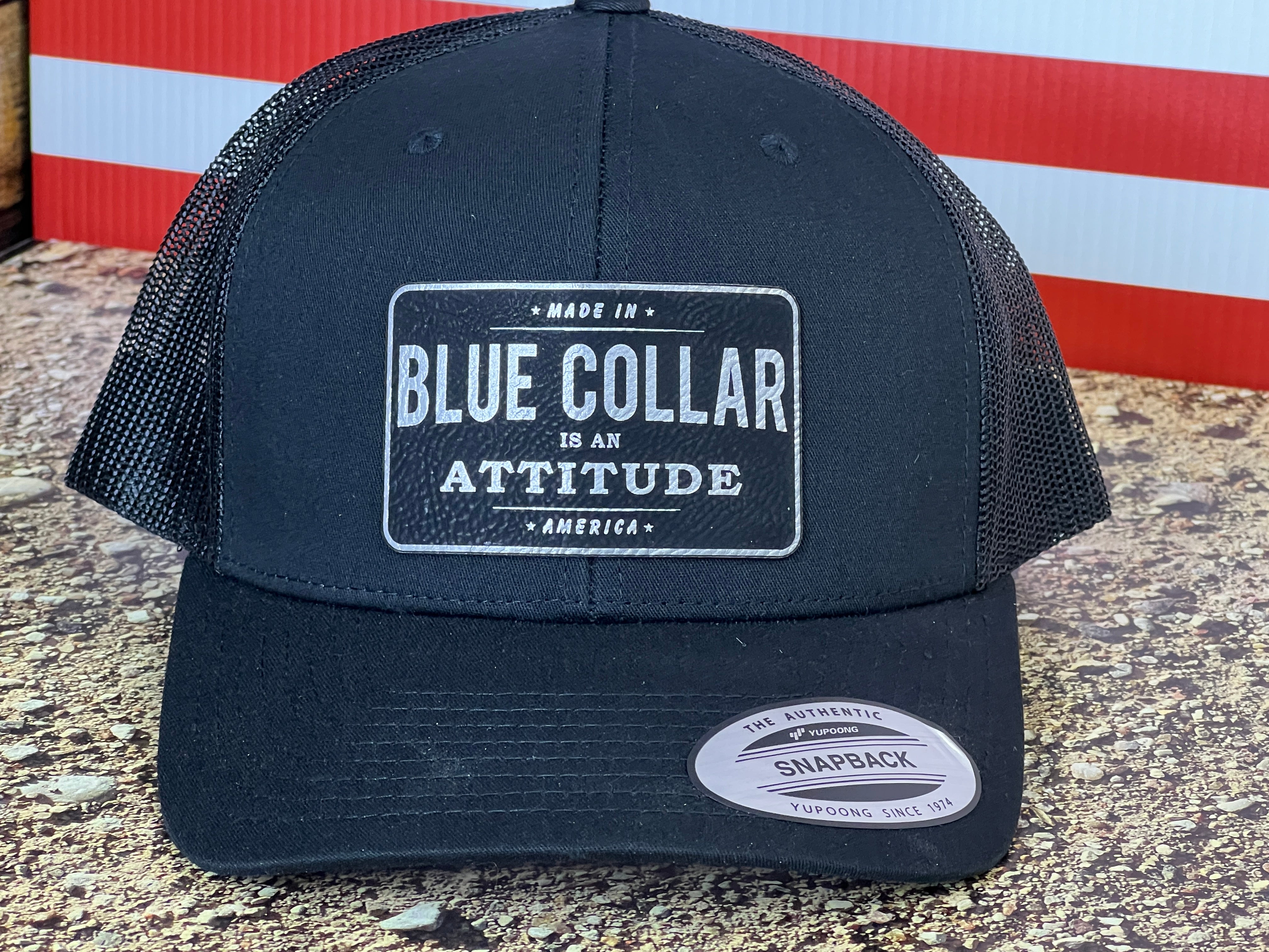 Blue Collar Mindset Snapback Richardson 112 or Yupoong Classic