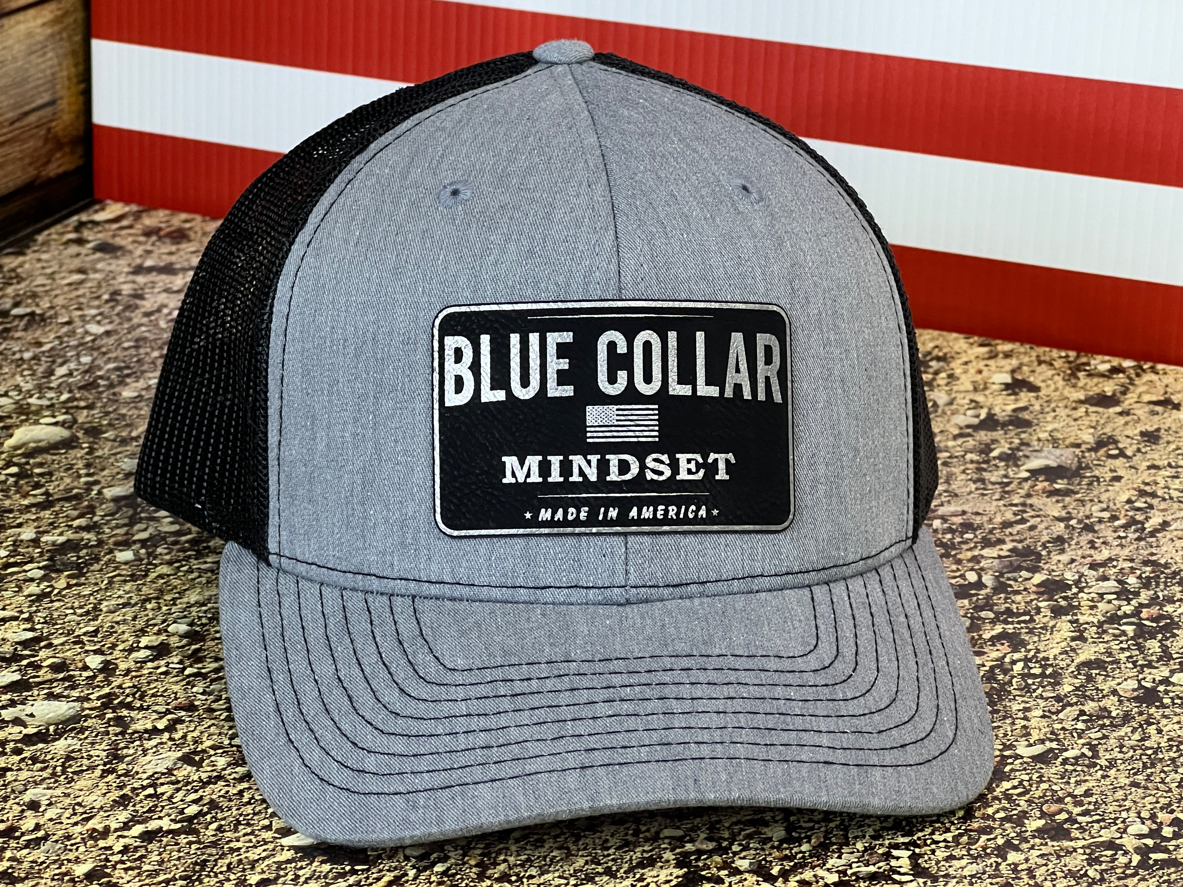 Blue Collar Mindset Snapback Richardson 112 or Yupoong Classic