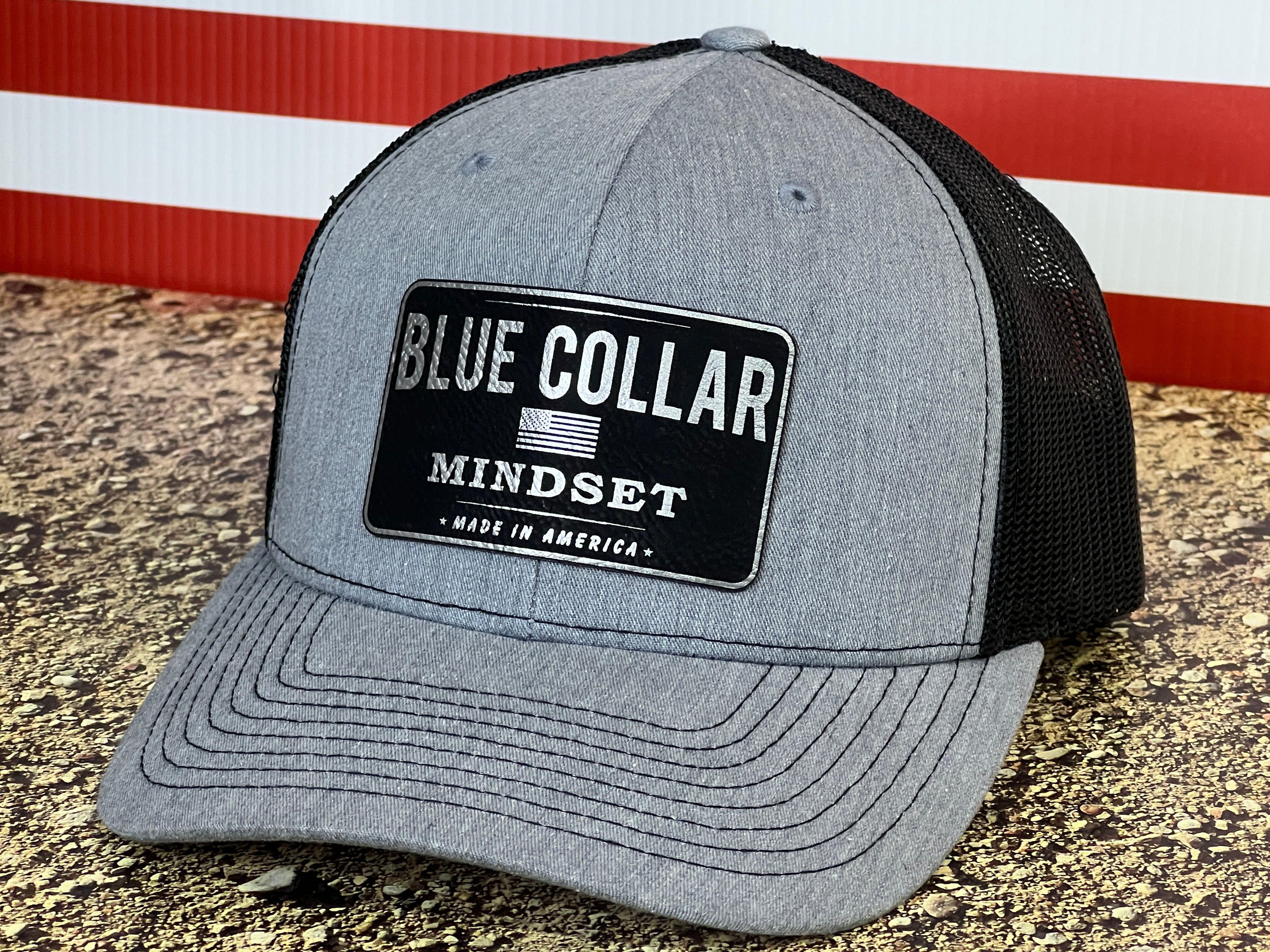 Blue Collar Mindset Snapback Richardson 112 or Yupoong Classic