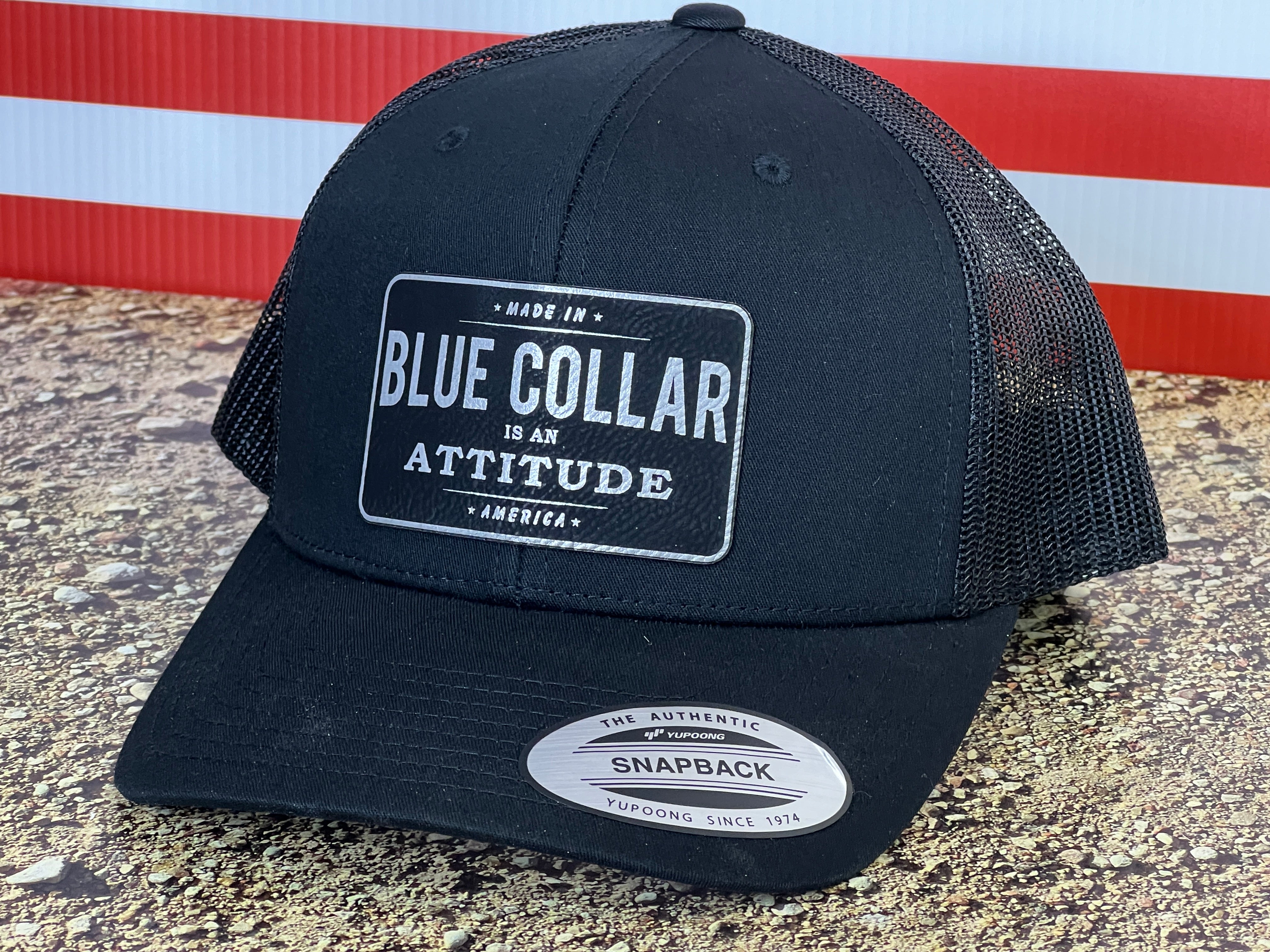 Blue Collar Mindset Snapback Richardson 112 or Yupoong Classic