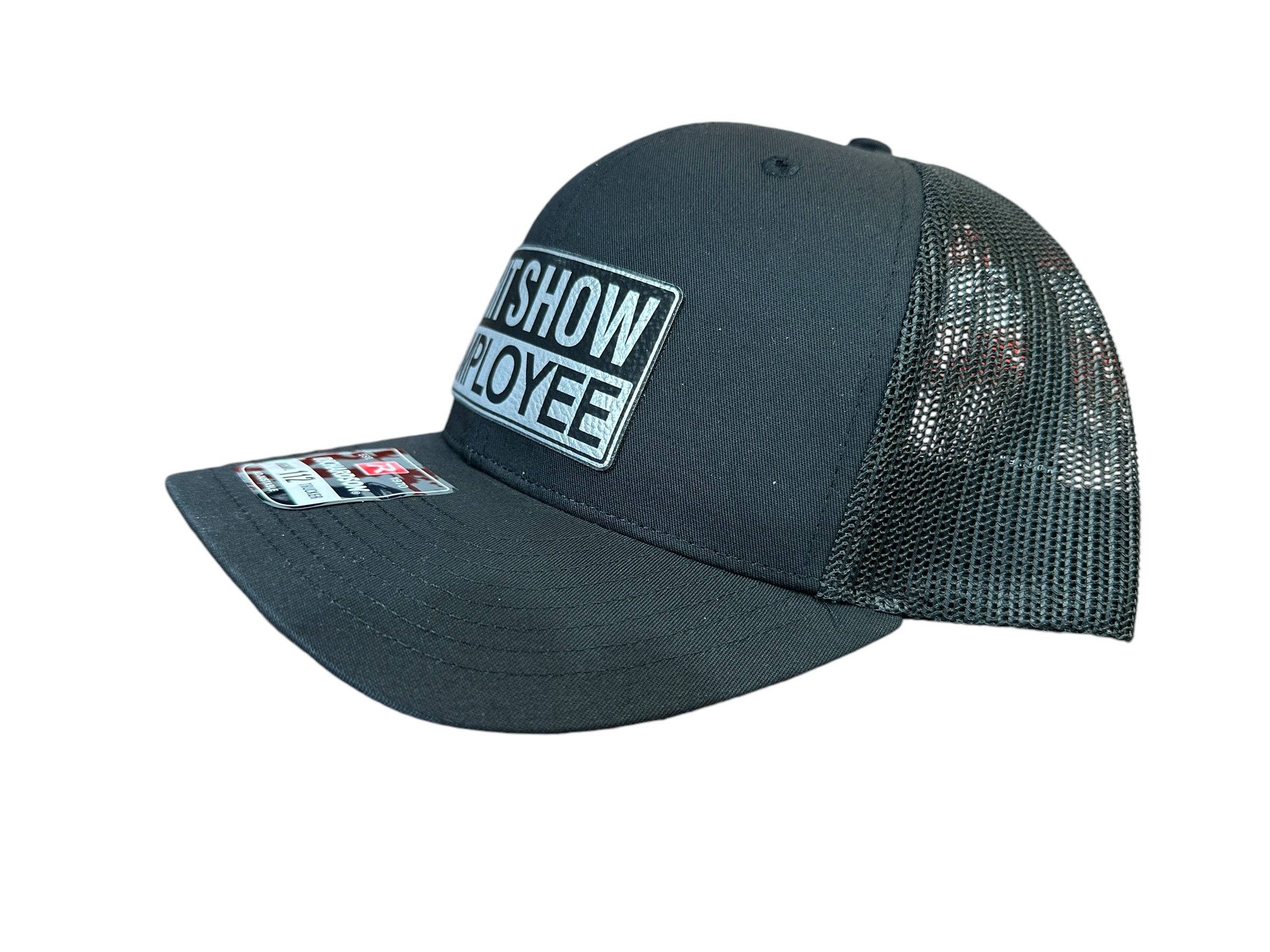 Shit Show Employee Patch Hat Richardson 112 Trucker Baseball Cap Baseball Cap Cotton