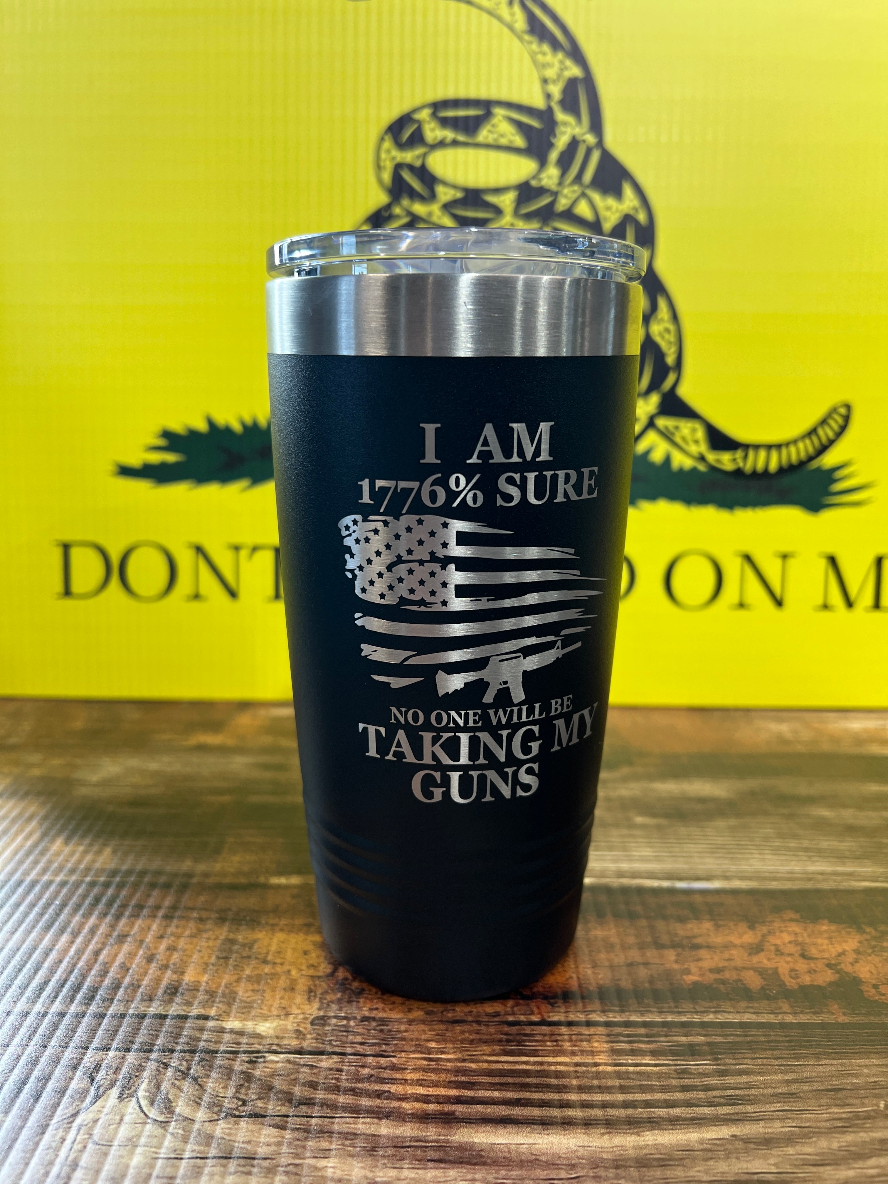 1776% Sure Nobody is Taking My Guns 20 oz Polar Camel Tumbler