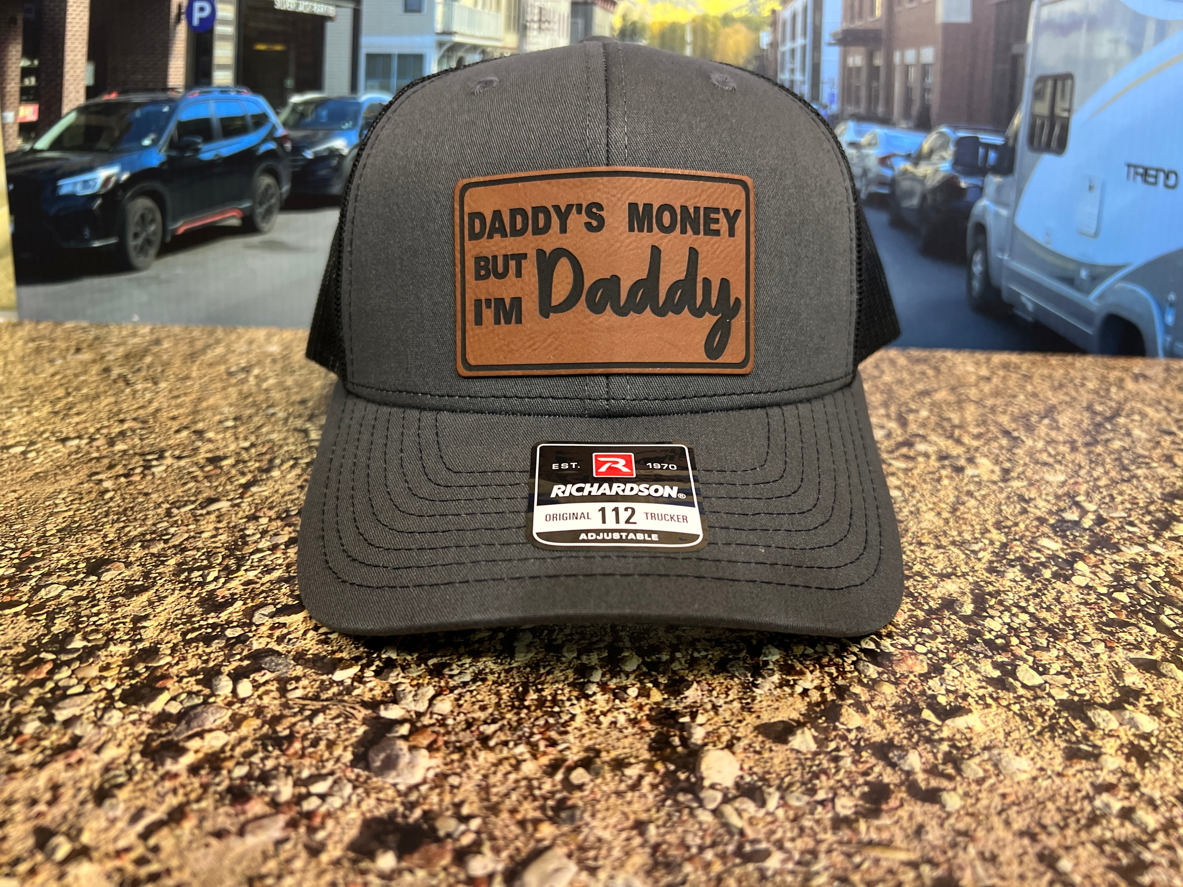 Daddy's Money Hat Richardson 112 Trucker Hat with Snapback