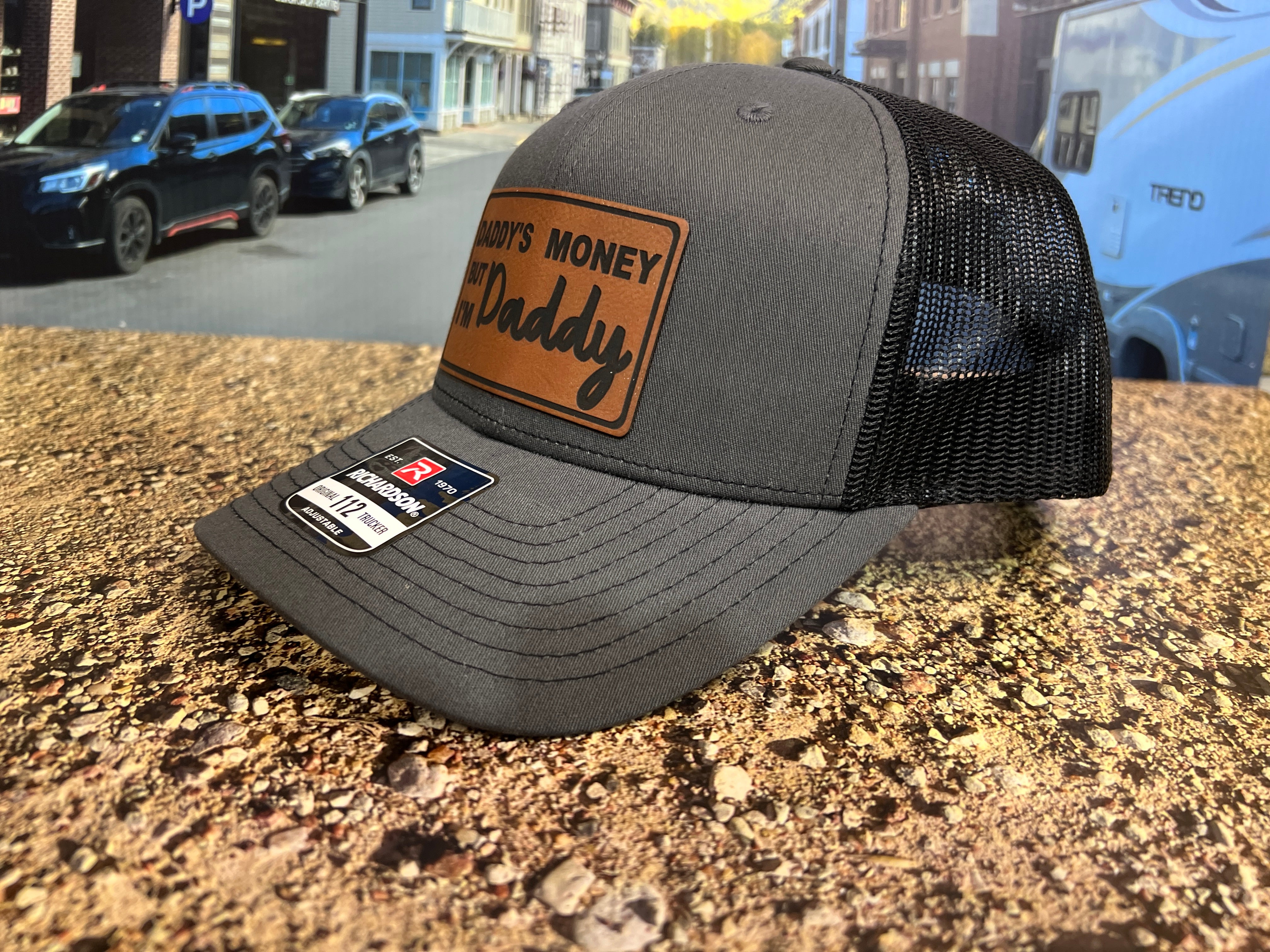 Daddy's Money Hat Richardson 112 Trucker Hat with Snapback