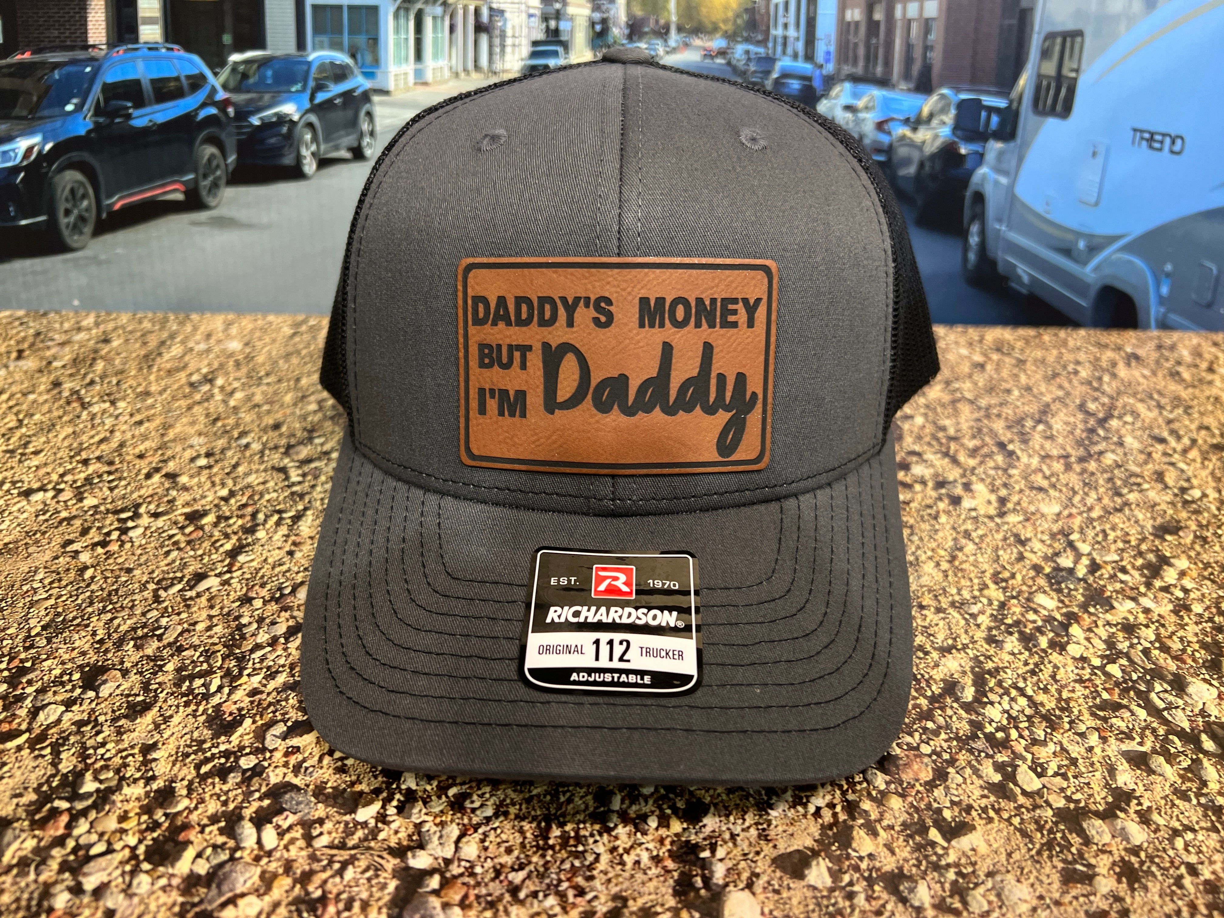 Daddy's Money Hat Richardson 112 Trucker Hat with Snapback