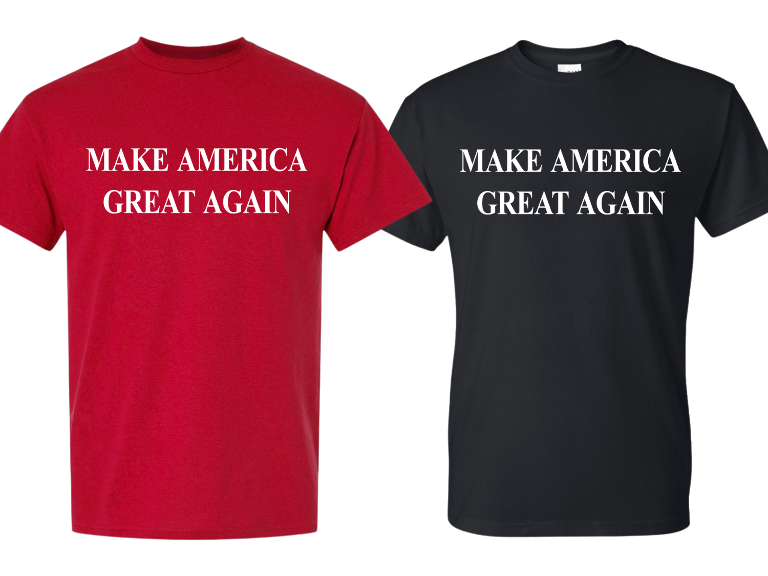 Make America Great Again T-Shirt - DryBlend Moisture Wicking TShirt Funny Shirt Adult Tee Genx