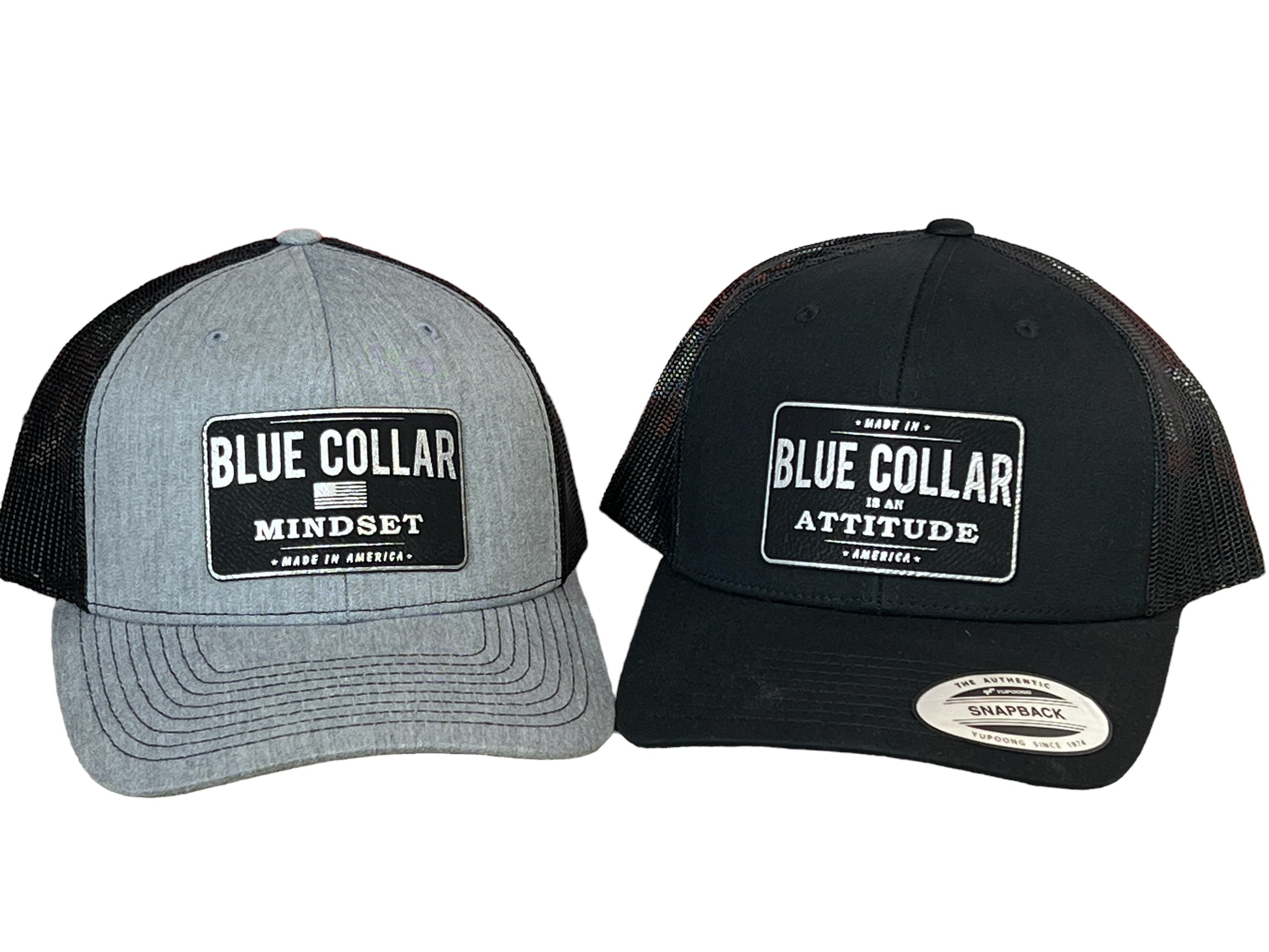 Blue Collar Mindset Snapback Richardson 112 or Yupoong Classic