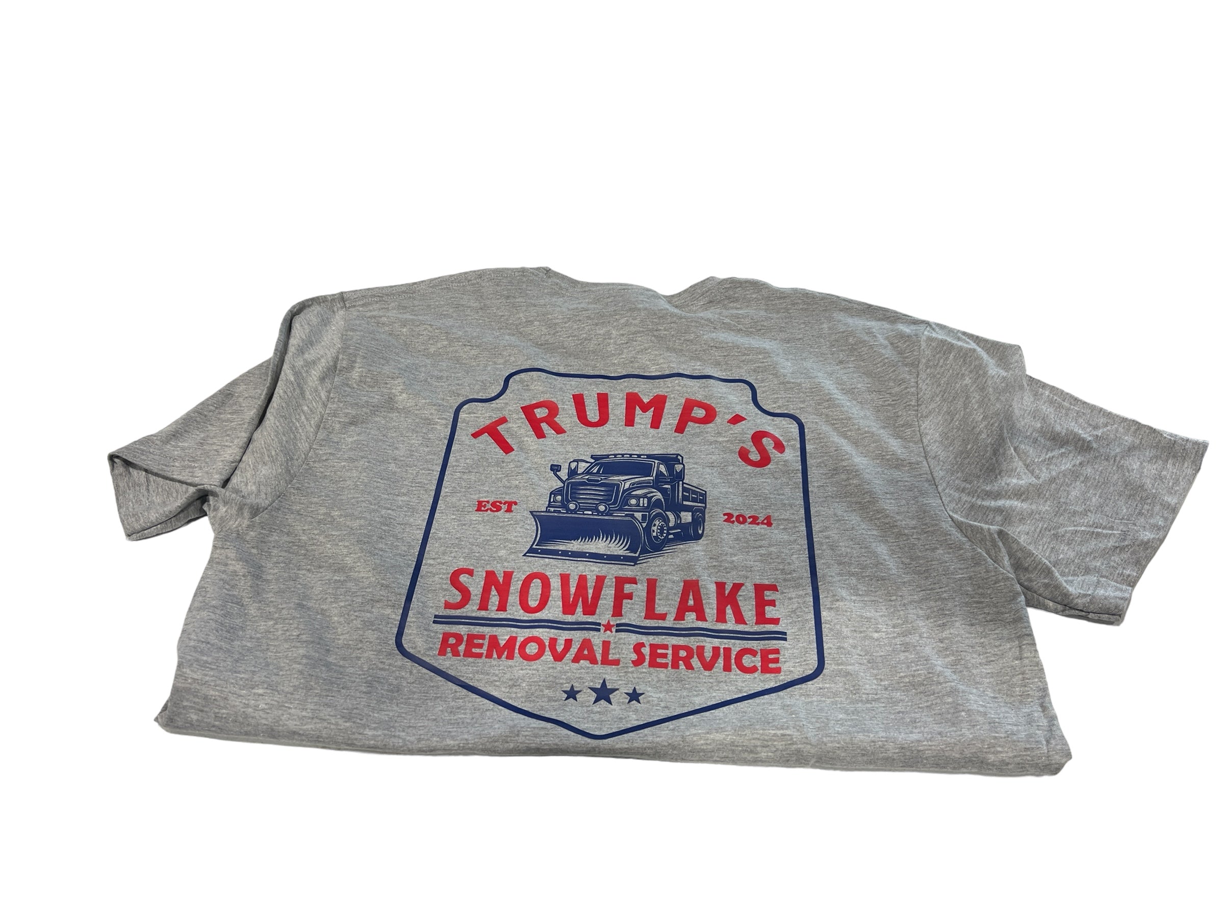 Trump Snowflake Removal Service 2024 Shirt DryBlend Unisex Genx TShirt Funny Shirt